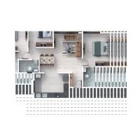 Shankeshwar Kingsland Hinjewadi Phase 1 3 BHK Floorplan